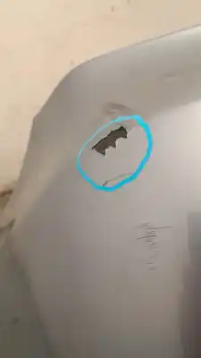 Peça sobressalente para automóvel em segunda mão para choques traseiro por bmw 3 (e90) 320 d referências oem iam 51127202694  