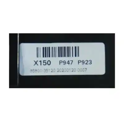 Pezzo di ricambio per auto di seconda mano comando multifunzione per ssangyong tivoli 1.5 riferimenti oem iam 8580035120  
