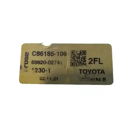 Second-hand car spare part driver left window regulator for toyota corolla  oem iam references 6982002741  