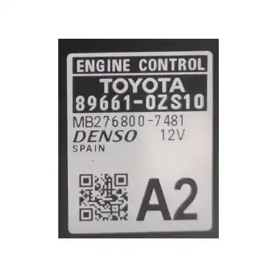 Second-hand car spare part ecu engine control for toyota corolla  oem iam references 896610zs10  