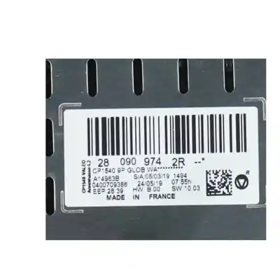 Автозапчастина б/у gps навігаційна система для renault megane iv fastback (b9a/m/n_) 1.3 tce 140 (b9nb) посилання на oem iam 280909742r  