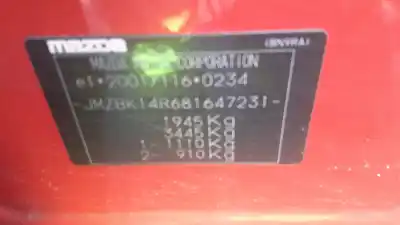 Автозапчастина б/у електро вентилятор для mazda 3 (bk) 2.0 mzr-cd (bk14) посилання на oem iam   