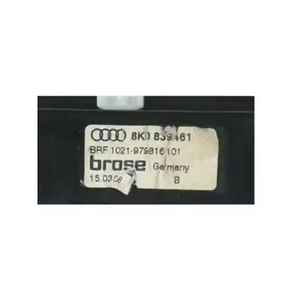 Second-hand car spare part rear left window regulator for audi a4 b8 (8k2) 3.0 tdi quattro oem iam references 8k0839461  