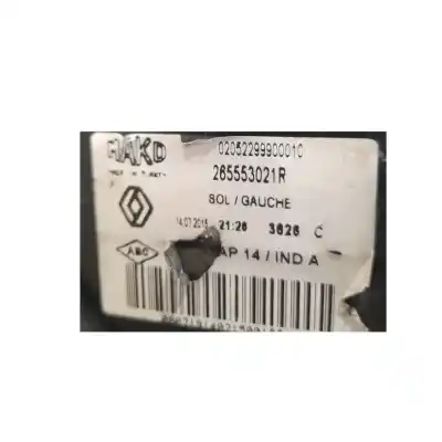 Автозапчастина б/у лівий ход ліхар для renault clio iv expression посилання на oem iam 265553021r  