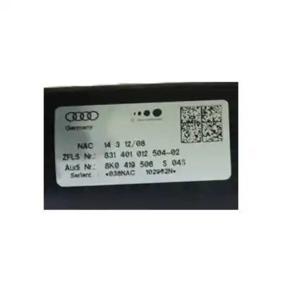 Second-hand car spare part steering column for audi a4 b8 (8k2) 3.0 tdi quattro oem iam references 8k0419506s  