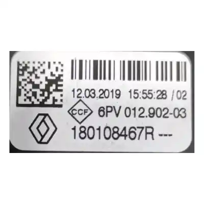 Автозапчастина б/у педаль акселератора для dacia duster m15dz000m000 посилання на oem iam 180108467r  