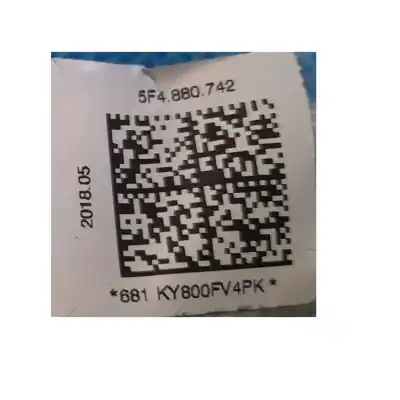 Автозапчастина б/у права бічна подушка безпеки для seat leon st (5f8) 1.4 tsi посилання на oem iam 5f4880742  