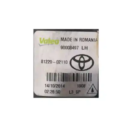 Автозапчастина б/у правий протитуман для toyota auris ranchera familiar (_e18_) 1.6 (zre185_) посилання на oem iam 8121002110  