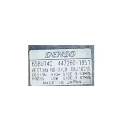 Second-hand car spare part air conditioning compressor for bmw 5 (e60) 520 d oem iam references 64526987862  