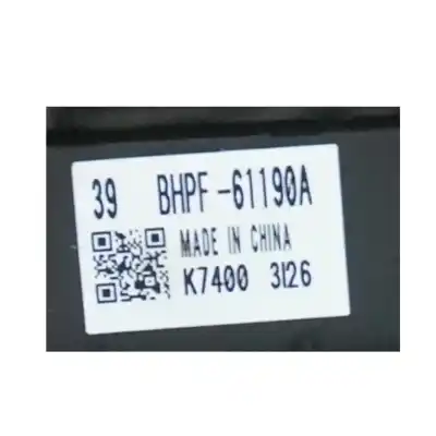 Peça sobressalente para automóvel em segunda mão comando de sofagem (chauffage / ar condicionado)  por mazda 3 fastback (bp) skyactiv-x m hybrid referências oem iam bhpf61190a  