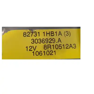 Peça sobressalente para automóvel em segunda mão elevador de vidros traseiro direito por nissan note (e12) 1.5 dci referências oem iam 3036929a  