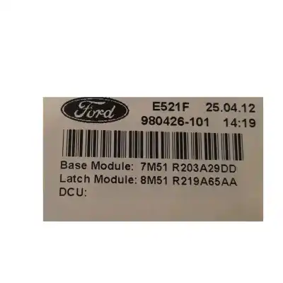 Автозапчасти б/у регулятор стекла переднего левого за ford kuga i 2.0 tdci ссылки oem iam 980426101  