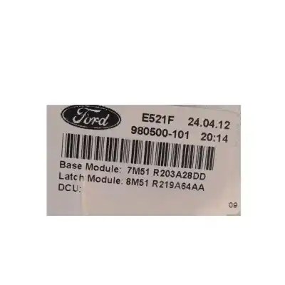 Автозапчасти б/у регулятор стекла переднего правого за ford kuga i 2.0 tdci ссылки oem iam 980500101  