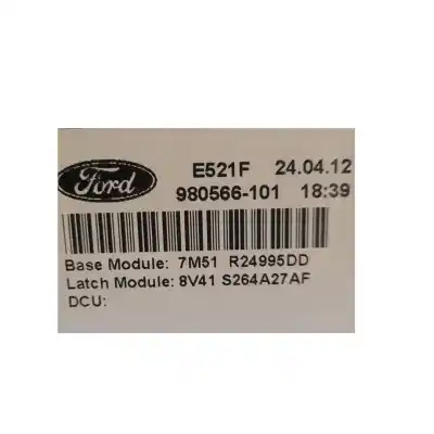Автозапчасти б/у регулятор стекла заднего левого за ford kuga i 2.0 tdci ссылки oem iam 980566101  