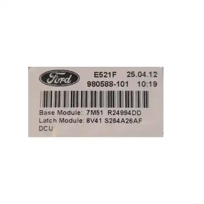 Автозапчасти б/у задний правый стеклорегулятор за ford kuga i 2.0 tdci ссылки oem iam 980588101  