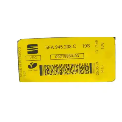 Автозапчастина б/у правий ліхтар для seat leon (kl1) 1.5 tsi посилання на oem iam 5fa945208c  