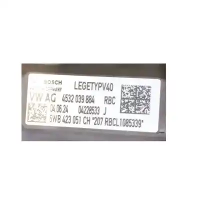 Автозапчастина б/у рульмова рейка для seat leon (kl1) 1.5 tsi посилання на oem iam 5wb423051  