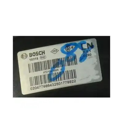 Second-hand car spare part brake servo for renault megane iv fastback (b9a/m/n_) 1.5 dci 110 (b9a3) oem iam references 472104789r  
