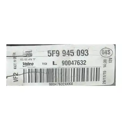 Автозапчасти б/у внутренний левый задний фонарь за seat leon st (5f8) 1.6 tdi ссылки oem iam 5f9945093  