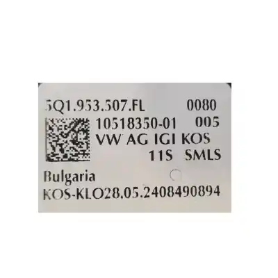 Автозапчастина б/у многофункційне управління для seat leon (kl1) 1.5 tsi посилання на oem iam 5q1953507fl  