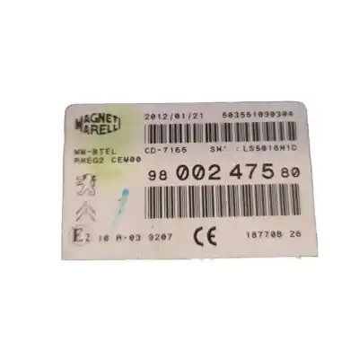 Автозапчасти б/у климат-контроль за peugeot 508 i (8d_) 2.0 hdi ссылки oem iam 98023795xz  