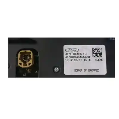 Second-hand car spare part multifunction display for ford focus iv (hn) 1.0 ecoboost oem iam references jx7118b955fc  