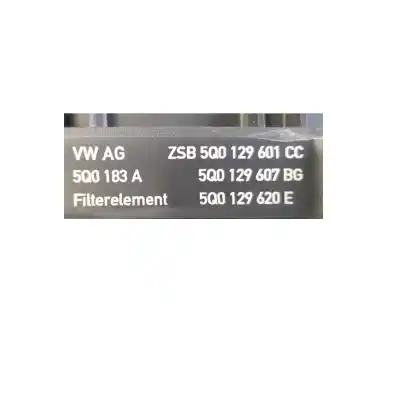 Автозапчастина б/у опора повітряного фільтра для seat leon (kl1) 1.5 tsi посилання на oem iam 5q0129607  