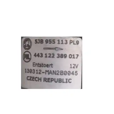 Автозапчасти б/у мотор переднего стеклоочистителя за seat toledo iv (kg3) 1.6 tdi ссылки oem iam 5jb955113pl9  