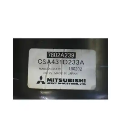 Pezzo di ricambio per auto di seconda mano motore di riscaldamento per mitsubishi asx (ga_w_) 1.8 di-d 4wd (ga6w) riferimenti oem iam 7802a239  