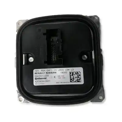Second-hand car spare part light control unit for renault scénic iv (j9_) 1.5 dci 110 oem iam references 260551225r