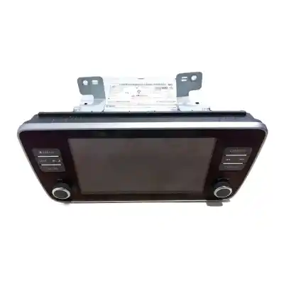 Second-hand car spare part audio system / radio cd for nissan leaf (ze1) electric oem iam references 259155sr0b