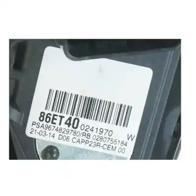 Автозапчастина б/у педаль акселератора для citroen c4 picasso intensive посилання на oem iam 9674829780  