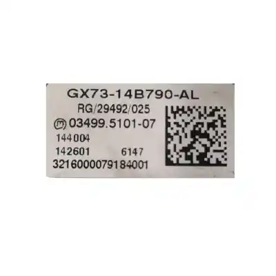 Tweedehands auto-onderdeel schakelaar voor jaguar f-pace (x761) 2.0 td4 awd oem iam-referenties gx7314b790al