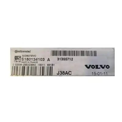 Second-hand car spare part ecu engine control for volvo v60 i (155) 1.6 drive oem iam references 31355712  