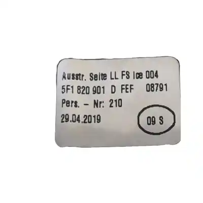 Автозапчастина б/у аератор для seat leon st (5f8) 1.6 tdi посилання на oem iam 5f1820901  