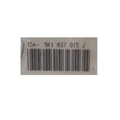 Second-hand car spare part  for SEAT LEON ST (5F8)  OEM IAM references 5K1837015J  