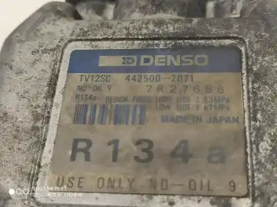 Second-hand car spare part AIR CONDITIONING COMPRESSOR for FIAT BRAVA  OEM IAM references 60620312  