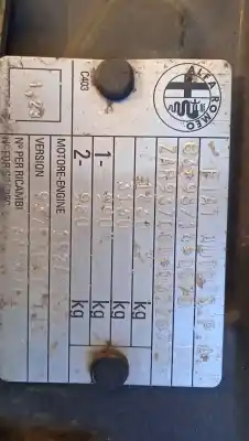 Pièce détachée automobile d'occasion feu droit pour alfa romeo 147 manual références oem iam 0000046826194  
