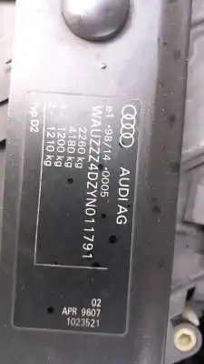 Second-hand car spare part Radiator Cooling Fan for AUDI A8 D2 (4D2, 4D8) 2.8 QUATTRO OEM IAM references   