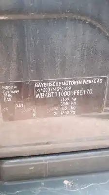 Автозапчастина б/у центральний гампов для bmw 3 (f30, f80) 318 d посилання на oem iam 63257294274  