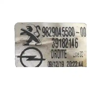 Автозапчасти б/у задний правый стеклорегулятор за opel corsa f 1.2 (68) ссылки oem iam 9829045580  