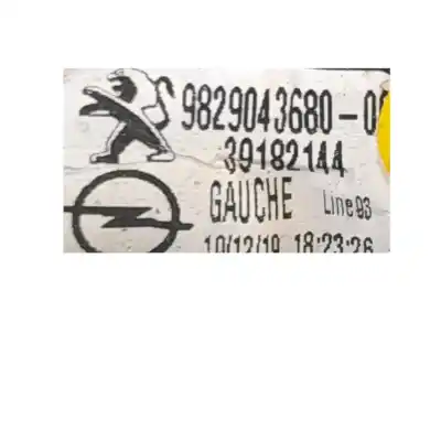 Автозапчасти б/у регулятор стекла переднего левого за opel corsa f 1.2 (68) ссылки oem iam 9829043680  