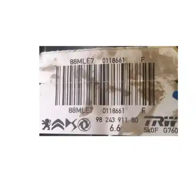 Автозапчасти б/у тормозной серво за opel corsa f 1.2 (68) ссылки oem iam 9824391180  