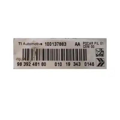 Автозапчасти б/у индикатор за opel corsa f 1.2 (68) ссылки oem iam 9839248180  