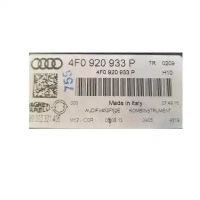 Автозапчасти б/у приборная доска за audi a6 c6 (4f2) 3.0 tdi quattro ссылки oem iam 4f0920933p  