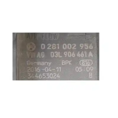 Автозапчастина б/у витратомір повітря для seat leon st (5f8) 2.0 tdi 4drive посилання на oem iam 0281002956  
