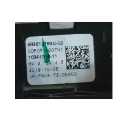 Автозапчасти б/у отопление / кондиционирование воздуха за peugeot 2008 ii (ud_, us_, uy_, uk_) 1.2 puretech 130 ссылки oem iam 98261078xu  