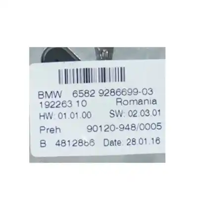Автозапчастина б/у многофункційне управління для bmw 4 descapotable (f33, f83) 420 d посилання на oem iam 6582928669903  