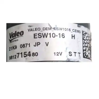 Автозапчасти б/у двигатель запускается за peugeot 2008 ii (ud_, us_, uy_, uk_) 1.2 puretech 130 ссылки oem iam 9812715480  