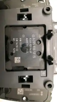Peça sobressalente para automóvel em segunda mão CONSOLA CENTRAL por MERCEDES-BENZ CLASE C (W203) SPORTCOUPE  Referências OEM IAM A2059008018  